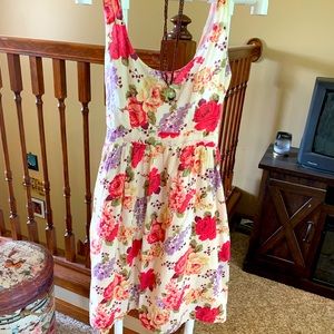 Delia’s VintageLook Floral Print Sundress